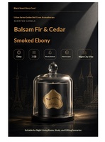 Nouvelle bougie parfumée en cire de soja Golden Bell Global Fragrance, en pot de verre, semi-fait main, pour l'intérieur, coffret cadeau