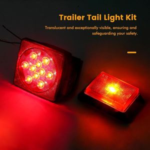 Kit <span class=keywords><strong>de</strong></span> <span class=keywords><strong>feux</strong></span> arrière carrés à LED pour <span class=keywords><strong>remorque</strong></span>, conformes aux normes DOT, <span class=keywords><strong>feux</strong></span> <span class=keywords><strong>de</strong></span> stop, <span class=keywords><strong>de</strong></span> frein, <span class=keywords><strong>de</strong></span> clignotant et <span class=keywords><strong>de</strong></span> recul pour <span class=keywords><strong>remorque</strong></span> <span class=keywords><strong>de</strong></span> bateau, camping-car, camion utilitaire 12V - Product Image 3
