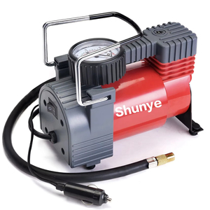 ShunYe Compresseur d'air de voiture robuste 12 V DCTire, 1 cylindre, en alliage d'aluminium, kit avec pompe 150 psi, qualité supérieure - Product Image 1