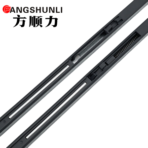 Herrajes para puertas correderas de hierro y plástico con superficie rociada de zinc para muebles, ruedas de rodillos para armarios y accesorios - Product Image 2