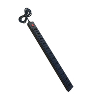 Prise d'extension PDU 12 bits d'Amérique du Sud Brésil normes métal Power Protection Rack PDU Socket Distributeur