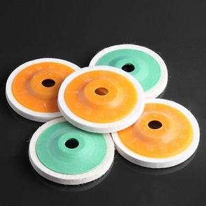 Disco de Pulido de Fieltro de Alta Densidad de 4 Pulgadas (100 mm), Disco de Lana Fina para Pulido de Espejos - Product Image 2