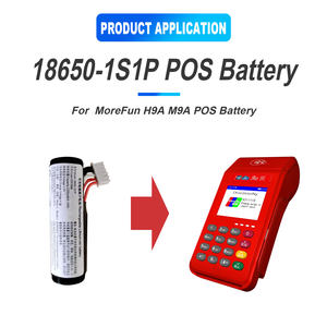 Batterie de remplacement au lithium pour Morefun 18650-1S1P H9A 960 3.7V 2200mAh - Product Image 3