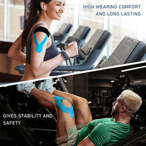 Спортивная эластичная лента для мышц, водонепроницаемая, защита суставов от боли, Спортивная специализированная дышащая лента, Кинезиология 5 см - Product Image 5