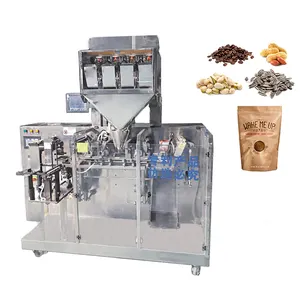 automatic mini doypack packing machines for spices black pepper small horizontal premade bag spice packaging machine automatic