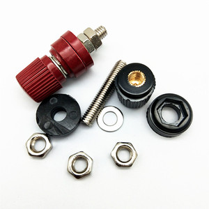 Terminal 333 niquelado, terminal para máquina de soldar, terminal inversor, terminal de carga M6, tornillo de hierro de 6 mm, salida de fábrica - Product Image 1