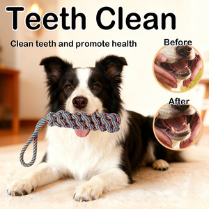 Yeni Tasarım Yüksek Kaliteli Isırmaya Dayanıklı Köpek Oyuncağı Evcil Hayvan İnteraktif Halat Çekme Oyuncağı El Yapımı Çiğneme İpi Oyuncakları Evcil Hayvanlar İçin - Product Image 3