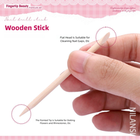 Kit d'outils pour ongles à presser, kit d'accessoires, ensemble d'outils de préparation des ongles en gros avec brosse anti-poussière, mini éponge polissoir pour éliminer les peaux mortes