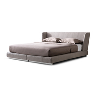 Italienisches Luxus-Schlafzimmer-Set in Queen-Size mit modernem Design, verstellbarem Sofabett, maßgefertigtem Holzrahmen, Stauraum und 1 Jahr Garantie