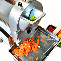 FONHON 1500W Multifunctionele Industriële Motor 1 Jaar Garantie Commerciële Catering Groente/Fruit Snijder/Shredder/Dicer