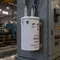 Transformateur toroïdal monophasé CSP 20 kVA 10 kV 220 V à bobine en aluminium, rempli d'huile, monté sur poteau