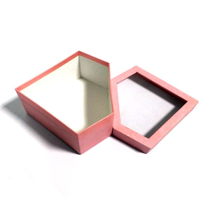 High Quality Paper Packaging Sweet Chocolate Candy Gift Box With Pvc Window