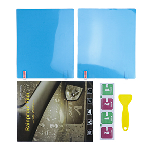 Haowang fabbrica all'ingrosso personalizzato diverse dimensioni HD chiaro universale <span class=keywords><strong>antipioggia</strong></span> Anti nebbia specchio laterale <span class=keywords><strong>pellicola</strong></span> parabrezza per auto - Product Image 2