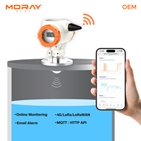 Capteur de niveau d'eau Moray ME6001R LoRa 4G personnalisable avec indicateur, capteur de pression, capteur de niveau de carburant sans fil par radar