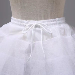 Children's Short Petticoat Boneless Short Maid Outfit Lolita Puffy Skirt Support Adjustable Three-layer Gauze <strong>Underskirt</strong> - Product Image 4