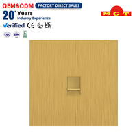 Prise murale réseau Ethernet domestique OEM personnalisée type 86 simple avec prise informatique dorée