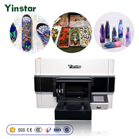 Impresora UV Plana Yinstar A3 con Cabezal I3200 U1 Todo en Uno para Bolígrafos, Cerámica, Acrílico, Vidrio y Metal