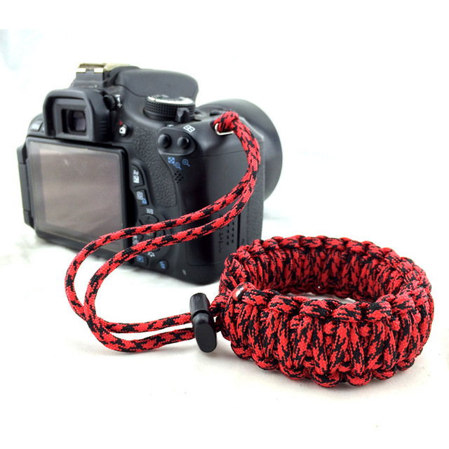 Hot Sale Digital Camera Strap Camera Wrist Strap Hand Grip Paracord Braided Wristband for Nikon Canon Sony Pentax DSLR