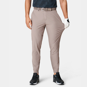 Pantalones de <span class=keywords><strong>Golf</strong></span> para Hombre, Ligeros, Casuales, de Cintura Media, de Secado Rápido, Transpirables, Lisos, Elásticos, Ajustados, OEM, Venta al por Mayor - Product Image 1