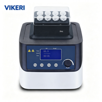 Agitador Térmico de Laboratorio Inteligente HM100-Pro, Incubadora de Agitación a Temperatura Constante Totalmente Programable con Interfaz LCD