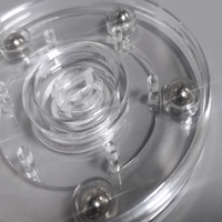 Plastik-Drehteller Organizer Transparenter Acryl-Drehtisch für Kuchen Küche Speisekammer Dekoration