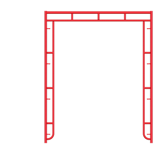 نظام سقالات إطارية مضمون الجودة وفقًا لمعايير ANSI لأعمال البناء - Product Image 3