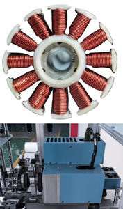 2-Station Brushless Externo Motor Estator Light-Duty Winding <span class=keywords><strong>Machine</strong></span> Fitness Coil Winding Fan Motors Ventiladores para Fitness - Product Image 2