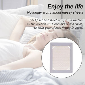 Verstelbare Kriskras Clips Bedlaken Vastmaken Bretels Clips Elastische Band Hoeslaken Laken Houder Riemen - Product Image 4