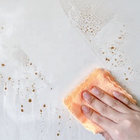 Feuille de protection murale autocollante transparente anti-statique, hydrofuge et anti-huile pour cuisinière, crédence et armoires de cuisine
