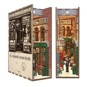 ของตกแต่งรูปจิ๊กซอว์ 84 ชิ้น ชุดประกอบเอง ของเล่น DIY ตัวต่อไม้ 3 มิติ ที่คั่นหนังสือ พร้อมไฟ LED เซ็นเซอร์ตรวจจับความเคลื่อนไหว สำหรับเด็กอายุ 14 ปีขึ้นไป - Product Image 2