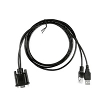 Cable Divisor en Y USB RJ45 Macho a DB9 RS232 Personalizado, 28AWG, Trenzado, Blindado, con Cubierta de PVC para Computadora y Proyector