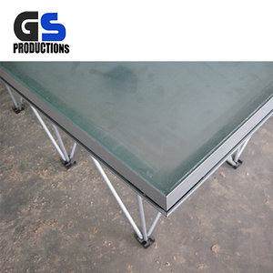 Chất Lượng Hàng Đầu Giá Rẻ Hàng Đầu <span class=keywords><strong>Plexiglass</strong></span> Xách Tay Sân Khấu Khiêu Vũ Ngoài Trời Hiện Đại <span class=keywords><strong>Plexiglass</strong></span> Xách Tay Sân Khấu Đám Cưới - Product Image 4