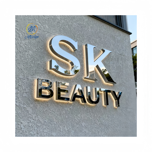 <span class=keywords><strong>ป้าย</strong></span>ร้านค้าติดผนัง <span class=keywords><strong>ป้าย</strong></span>โลโก้ธุรกิจหรูหรา ตัวอักษรกระจกสีทอง 3 มิติ <span class=keywords><strong>ป้าย</strong></span><span class=keywords><strong>ไฟ</strong></span> LED แบบกำหนดเอง สำหรับห้องรับรอง สตูดิโอ ห้องพักโรงแรม - Product Image 3