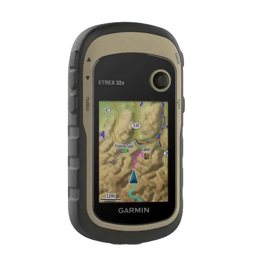 Gar-min eTrex 32x GPS כף יד מוקשח עם 16GB חבילת קמפינג וטיולים 010-02257-00