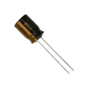 Condensateur Fabricant Channel 10 uF CAP ALUM 10UF 20% 100V RADIAL TH à trou traversant UKZ2A100MPM - Product Image 1