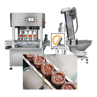 Machine de capsulage sous vide automatique MTW pour bocaux et bouteilles en verre, idéale pour les confitures, la mayonnaise et le beurre de cacahuète
