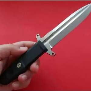 Cuchillo Táctico de Hoja Fija de Acero Inoxidable de Alta Calidad con Mango G10 y Funda para Supervivencia al Aire Libre, Uso Industrial, Camping y Bricolaje - Product Image 4