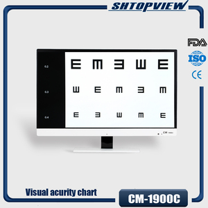 Hot Sale Optometry Instruments CM-1900C com 23 polegadas Led Visual Acuidade 3D Polarização Painel Eye Vision Testing Chart para venda - Product Image 3