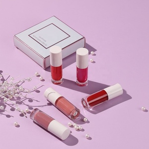 ลิปกลอสแบบ3ชิ้น,ลิปสติกเหลวผิวด้านให้ความชุ่มชื้นสำหรับผู้ขายขายส่ง - Product Image 2