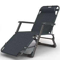 Lit de camping pliable compact à cadre métallique réglable, dossier multi-positions, portable, écologique, pour chambre d'hôtel