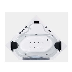 Bañera de <span class=keywords><strong>Esquina</strong></span> con <span class=keywords><strong>Hidromasaje</strong></span> de Lujo Tipo Jacuzzi con Puerta Lateral - Product Image 2