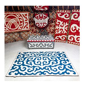 Vente en gros de tapis traditionnels Tolkun Shyrdak faits à la main, ensembles de modèles pour usage domestique - Product Image 1
