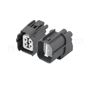 auto male and female 4 pin oxygen sensor wire harness plug connector 6181-0073