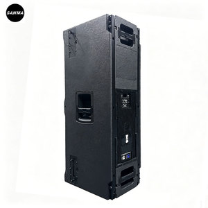 TTL 6-A Active Three-way Line Array Module Dual 12 Inch Indoor Outdoor Theater Stadium <b>Sound</b> System Powered Column Speakers - Product Image 3