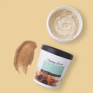 OEM Private Label Natürliches Bio-Reinigungs peeling Gel Zucker Kaffee und Kokosnuss Gesicht Körper peeling