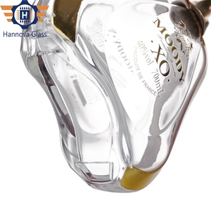 Bouteille d'alcool de 700ml au design personnalisé avec bordure dorée ornée pour le <span class=keywords><strong>cognac</strong></span> XO Premium <span class=keywords><strong>Cognac</strong></span> Spirit avec un bouchon - Product Image 3