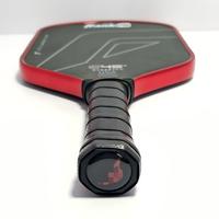 Raquette de pickleball professionnelle personnalisée en usine, de haute qualité, portable, avec noyau en mousse C45 et bande de bord électroplaquée, pour l'entraînement
