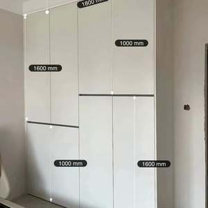 Juego de Muebles de Dormitorio Minimalista Moderno con Cajonera, Armario para Habitación de Hotel y Mesita de Noche - Product Image 6