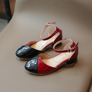 Comodi sandali con fondo morbido per ragazze bianco marrone nero scarpe da spiaggia pantofole per bambini per la primavera estate - Product Image 2