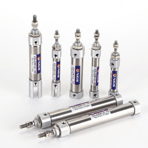 Cylindre à piston miniature UNGS CDJ2D16 30 à double action pneumatique en acier inoxydable avec raccord fileté - Product Image 1